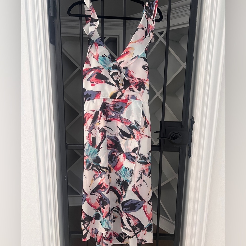Fourteenth Place Midi Floral Dress